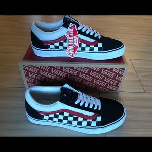 Unisex vans shoes size 7men; 9.5women